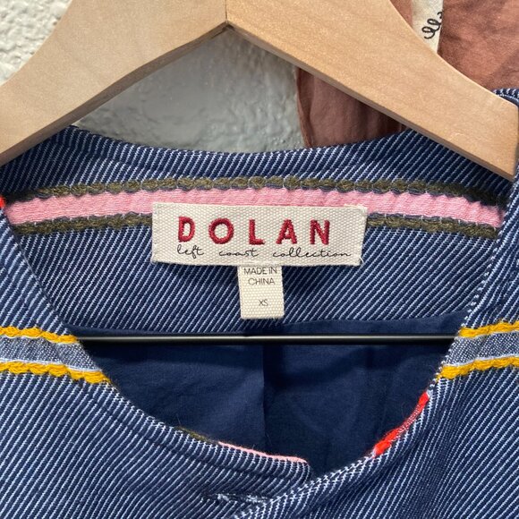 ANTHROPOLOGIE | DOLAN Piccadilly Striped Coat XS - Picture 6 of 9